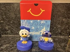 McDonald’s Disneyland 70th Anniversary Happy Meal Toy Donald Duck R2D2 Star Wars