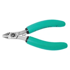 Excelta 9241E 4 1/2 In Diagonal Cutting Plier Flush Cut Uninsulated