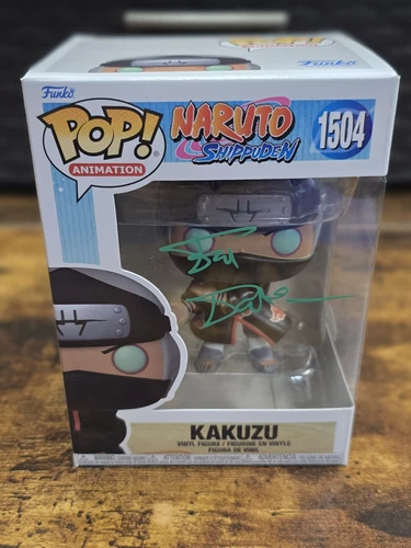 JSA Signed Fred Tatasciore Funko Pop Naruto Shippuden Kakuzu 1504 With Protector