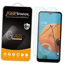 2 Pack Designed for LG K51 Tempered Glass Screen Protector, Anti Scratch,