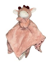 Just One You Pink Giraffe Red Hearts Security Blanket/Lovey