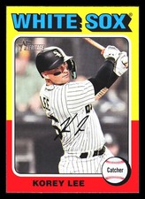 2024 Topps Heritage #224 Korey Lee Chicago White Sox