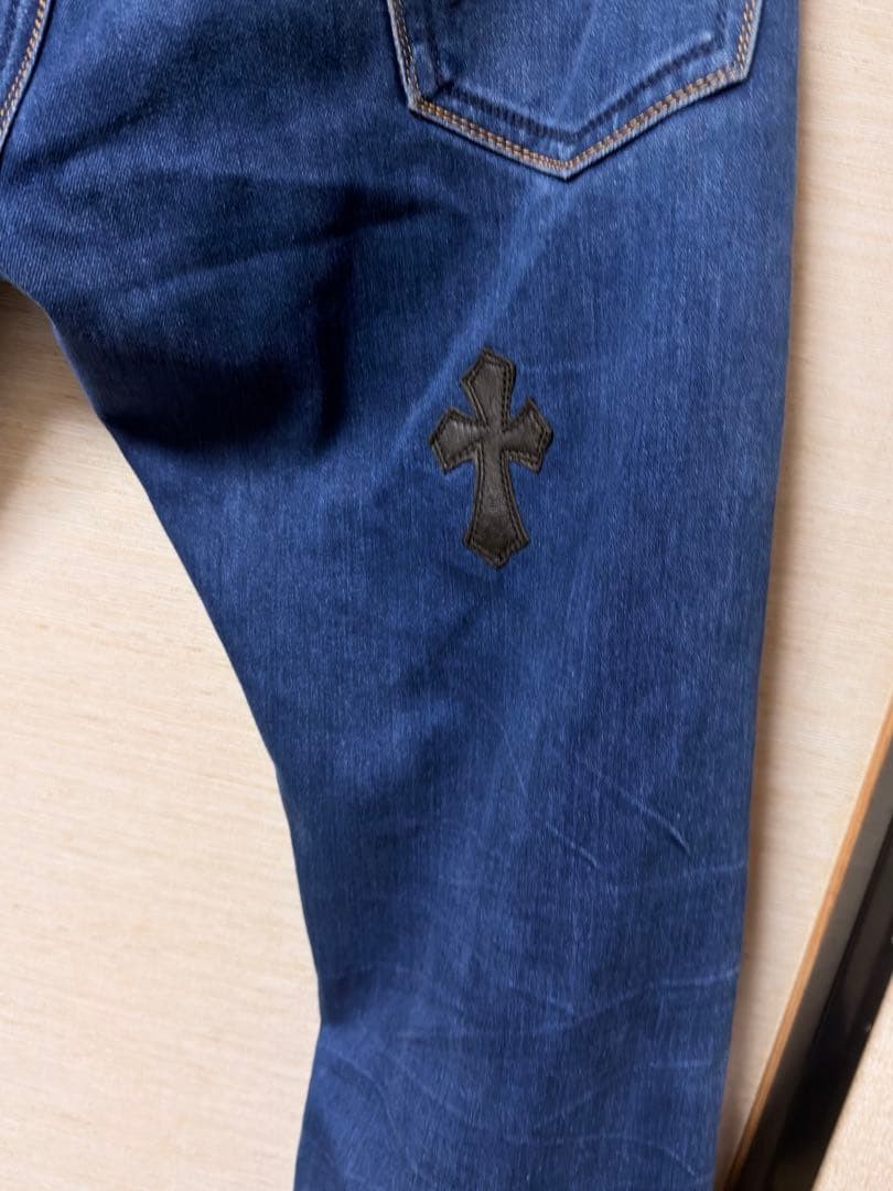 Chrome Hearts Denim Pants Custom Laser Cross 19 Pieces thumbnail 4