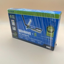 Linksys Wireless-G PCI Adapter 2.4GHz 802.11g Model WMP54G