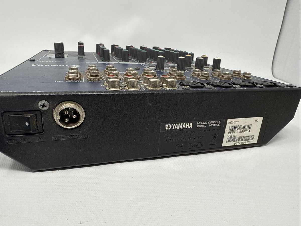 Yamaha MG102C 10 Channel Input Stereo Mixer for sale online | eBay