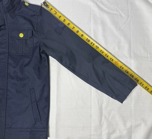 Urban Republic Kids Boys Jacket Zipper Hoodie Water Resistant Blue 10/12 - Picture 8 of 9