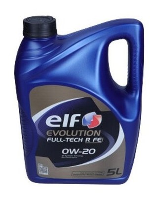 For ELF 2225623 ELF OIL 0W20 5L EVOLUTION FULL TECH R FE / C5 / RN 17 FE