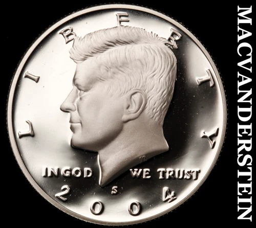 2004-S Silver Kennedy Half Dollar - Choice Gem Proof  Lustrous  #i6068