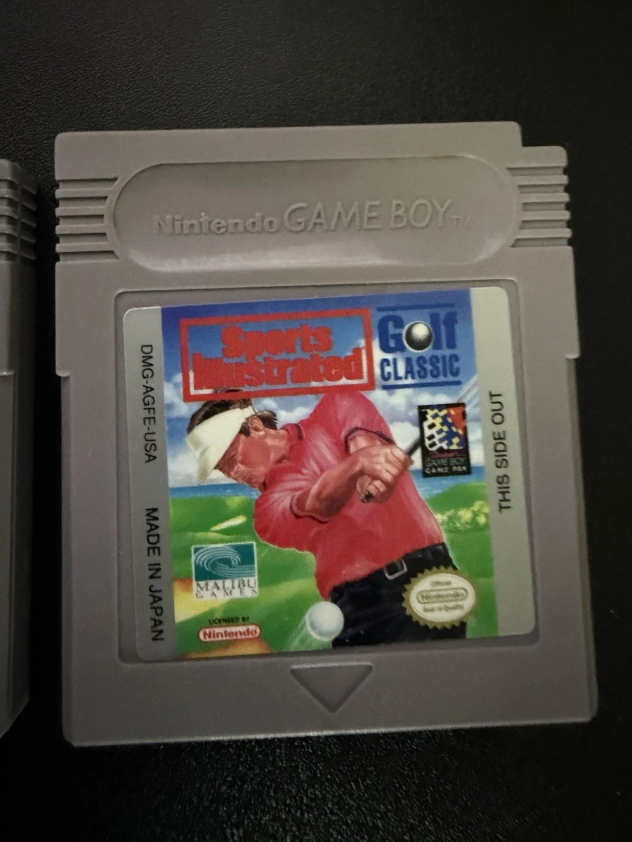 Tetris and Golf Clásico Deportes Nintendo Game Boy
