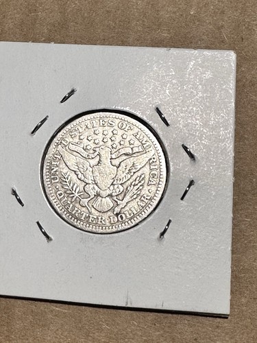 1900-o Barber Half Dollar & 1900 Barber Quarter- Nice! - Picture 11 of 14