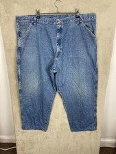 Men's Vintage Wrangler Carpenter Worker Jeans Trousers Size W42 L27 Blue