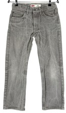 Jeans Dritti Levis Strauss & Co Per Ragazzi Taglia 12 Anni W26 L26