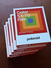 LOT OF 5: Polaroid Color SX-70 Instant Film Packs
