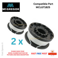 McGregor MCLGT1825 Argos (781/9885) Strimmer Trimmer Spool & Line FAST POST x 2