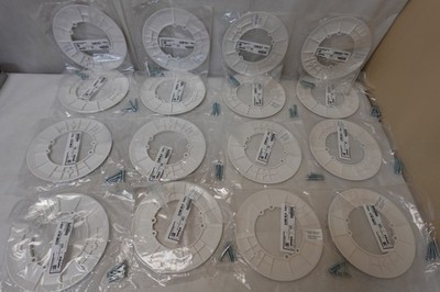 LOT OF 16 - SIMPLEX TYCO 0748397 SSD 4'' UNIVERSAL ADAPTER PLATES 4098-9832