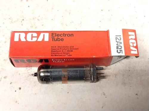 New Unused RCA 12AQ5 / Old Vintage Ham Radio Tube Receiver Audio Amp Amplifier