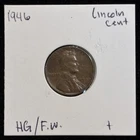 1946 Lincoln Wheat Cent - Full Wheats HG