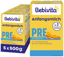 Bebivita PRE Anfangsmilch (5 X 500G), Von Geb...