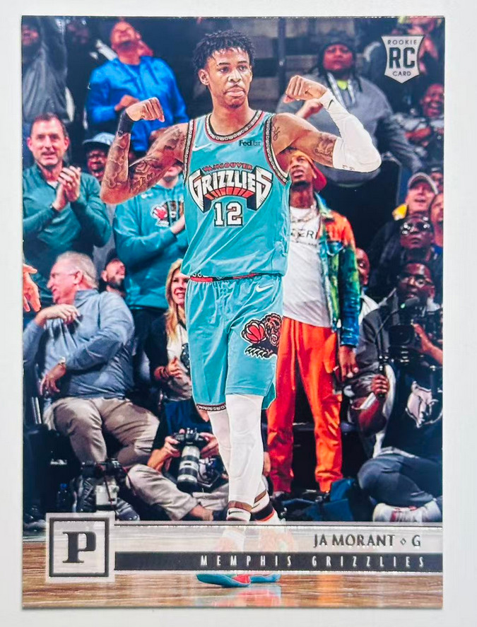 Ja Morant 2019-20 Panini Chronicles Young Dolph RC Memphis Grizzlies #116