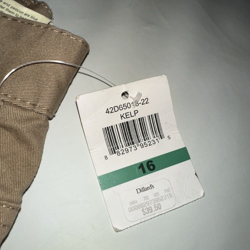 Lucky Brand Boys Authentic Skinny Pants Khaki Size 16 - Picture 3 of 13