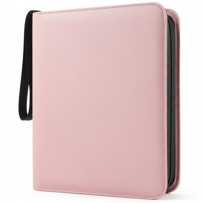 Top Loader Binder 4 Pocket for 144 Toploaders, Side Loading Toploader Binder for