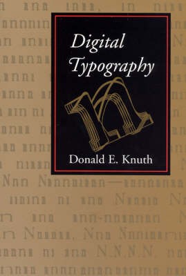 Digital Typography by Donald E. Knuth - 9781575860107