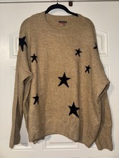 Vince Camuto Women Brown Pullover Sweater XL