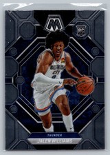 2022-23 Panini Mosaic Jalen Williams #217 Oklahoma City Thunder