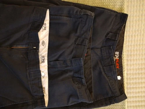 Dickies Mens Navy 874 Work Pants Three Pairs 36x30