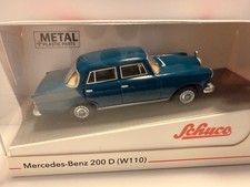 1/64 Schuco Mercedes 200 D (W110) Mercedes-Benz dark turquoise