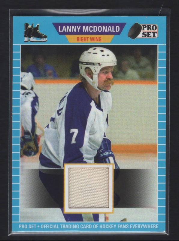 2017-18 Leaf In the Game Used - Rare Materials Lanny McDonald #RM-13 (MEM)