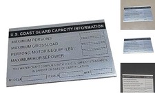 VIN Serial ID TAG Plate Data Blank CAR Truck HOT Rod Equipment 127mm x 76mm