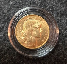 1909 France 20 Francs Gold Rooster BU .1867 oz AGW FREE SHIPPING