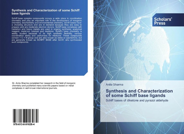 Anita Sharma | Synthesis And Characterization Of Some Schiff Base Ligands | Buch-image