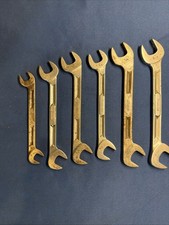 Snap On 6 Pc Sae Four Way Angle Head Open End Wrench Set 716 To 1316