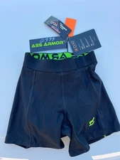 Brand new with tags Ass Armor padded compression shorts, size XS