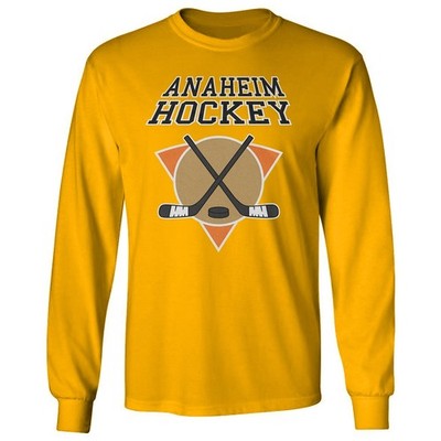 Anaheim Inspired Design � Hockey Fan Tribute Long Sleeve T-Shirt