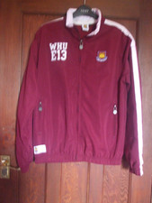 West Ham United Football Jacket with badges and details size small