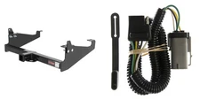 CURT Class 4 Trailer Hitch w/ Wire Harness Heavy Towing 2in Receiver 14048-55265