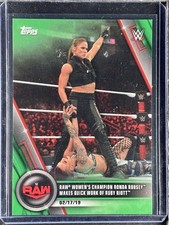 Ronda Rousey/Ruby Riott - 2020 Topps WWE Womens Division - 72/75
