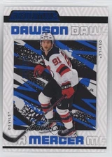 2023-24 Upper Deck Credentials Blue 75/149 Dawson Mercer #55 0t2i