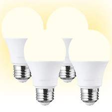 4 Pack LED Bulb for Garage Door Opener, 1700LM, A19, E26 Base, 3000K