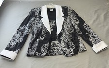 Alex Evenings Jacket And Tank Top Size PS Black Tie