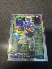 Topps Chrome 2025 Kenneth Walker III Pulsar Parallel #276 Seattle Seahawks
