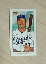 SALVADOR PEREZ - 2022 Topps 206 [Base] - Wave 4 - #34 - KANSAS CITY ROYALS