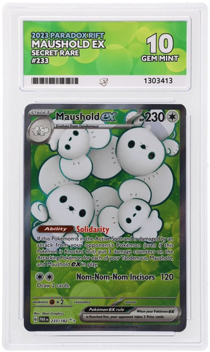 Maushold ex graded ACE 10 for sale on eBay