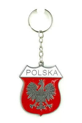 5907438272939 Brelok metalowy Godło Polski ABINO Abino