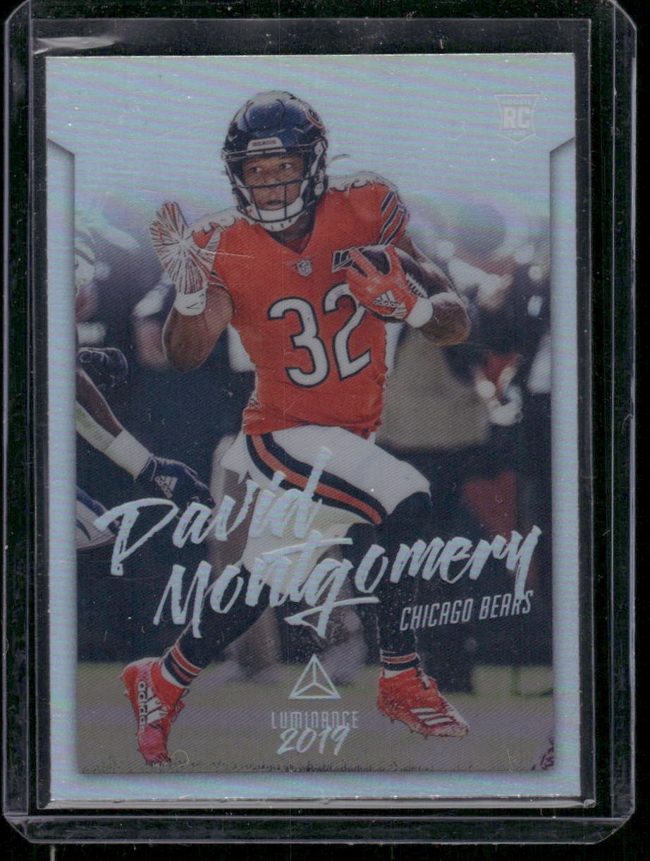 2019 Panini Chronicles #206 David Montgomery Luminance Update Rookies