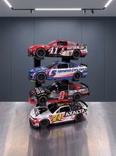 Display Stand For Nascar 1/24 Diecast Wall Mount Or Shelf - 4 Tier 3D Printed