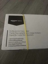 Multipurpose Printer Paper, 20 Lb, 8.5 X 11 Inches, 3Reams (1,500 Sheets), White